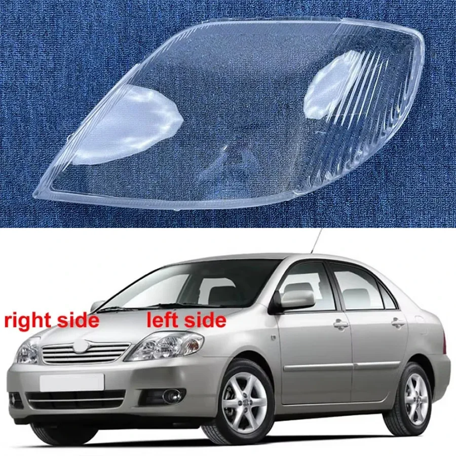 

For Toyota Corolla ( American Version ) 2003 Headlamp Housing Transparent Cover Headlight Shell Plexiglass Replace Original Lens