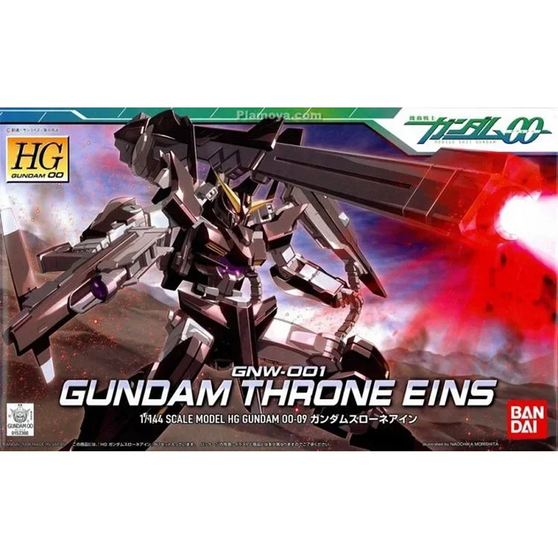 Bandai Gundam Model Kit Figurka Anime HG001/144 GNM-001 Throne Eins Oryginalny Model Gunpla Figurka Akcji Anime Zabawki dla Dzieci