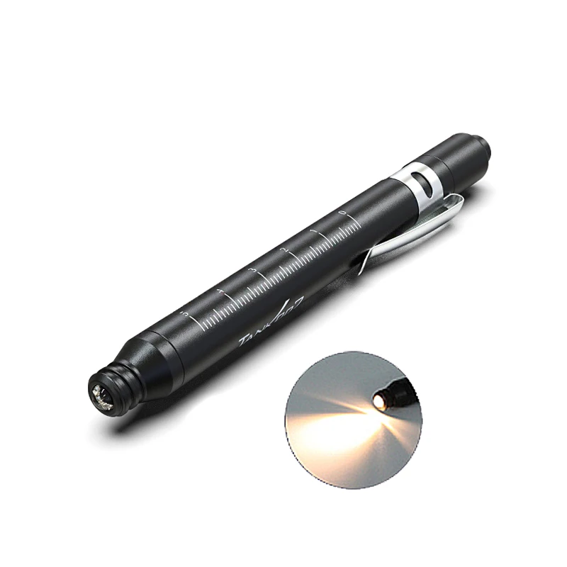 TANK007 Medical Pen Light Handy First Aid Work Inspection LED Flashlight Emergency Torch Lamp Doctor Nurse Pen Lighting
