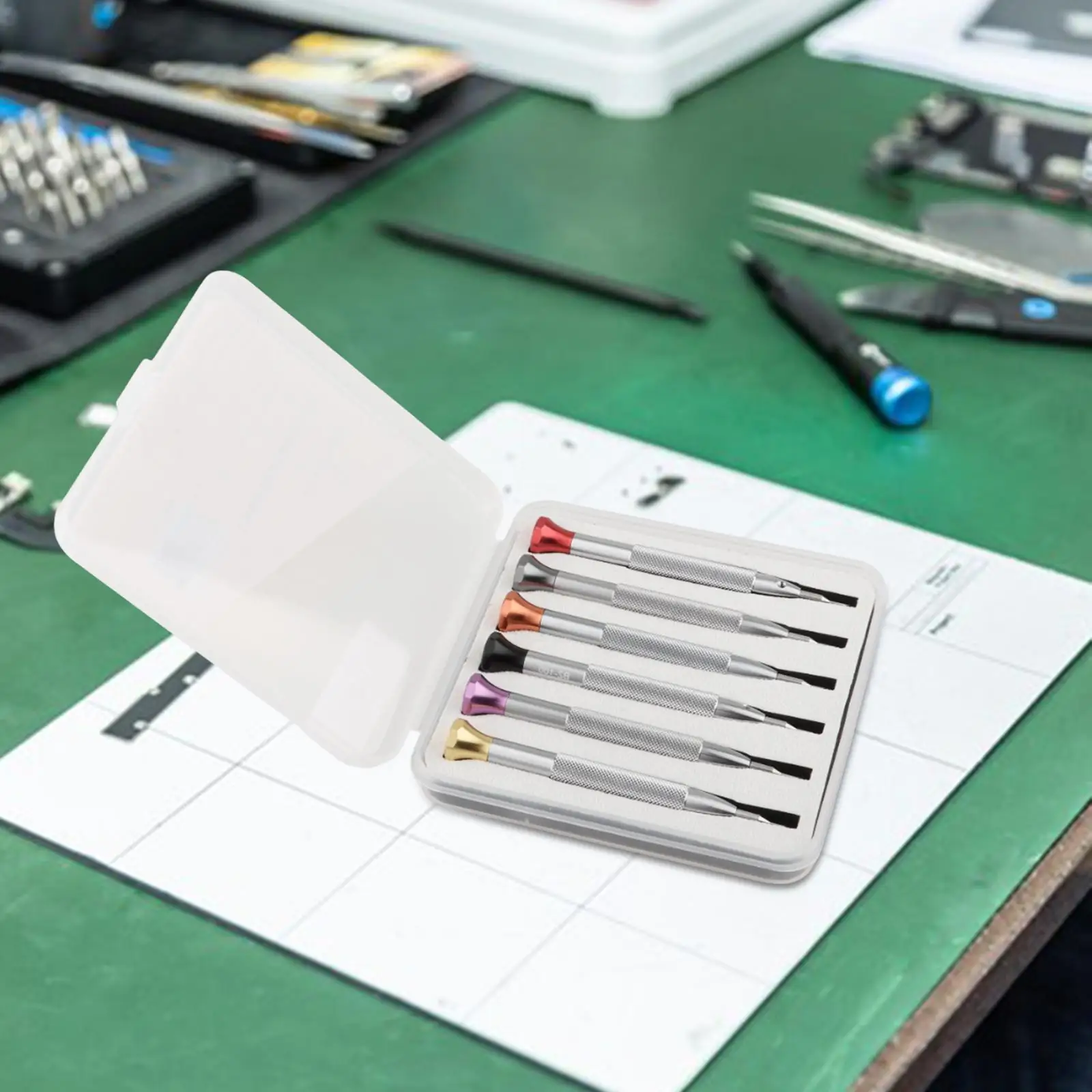 

Набор из 6 многофункциональных отверток для ремонта часов, очков, игрушек, фотоаппаратов, ювелирных изделий, ремешков для часов и мелких инструментов