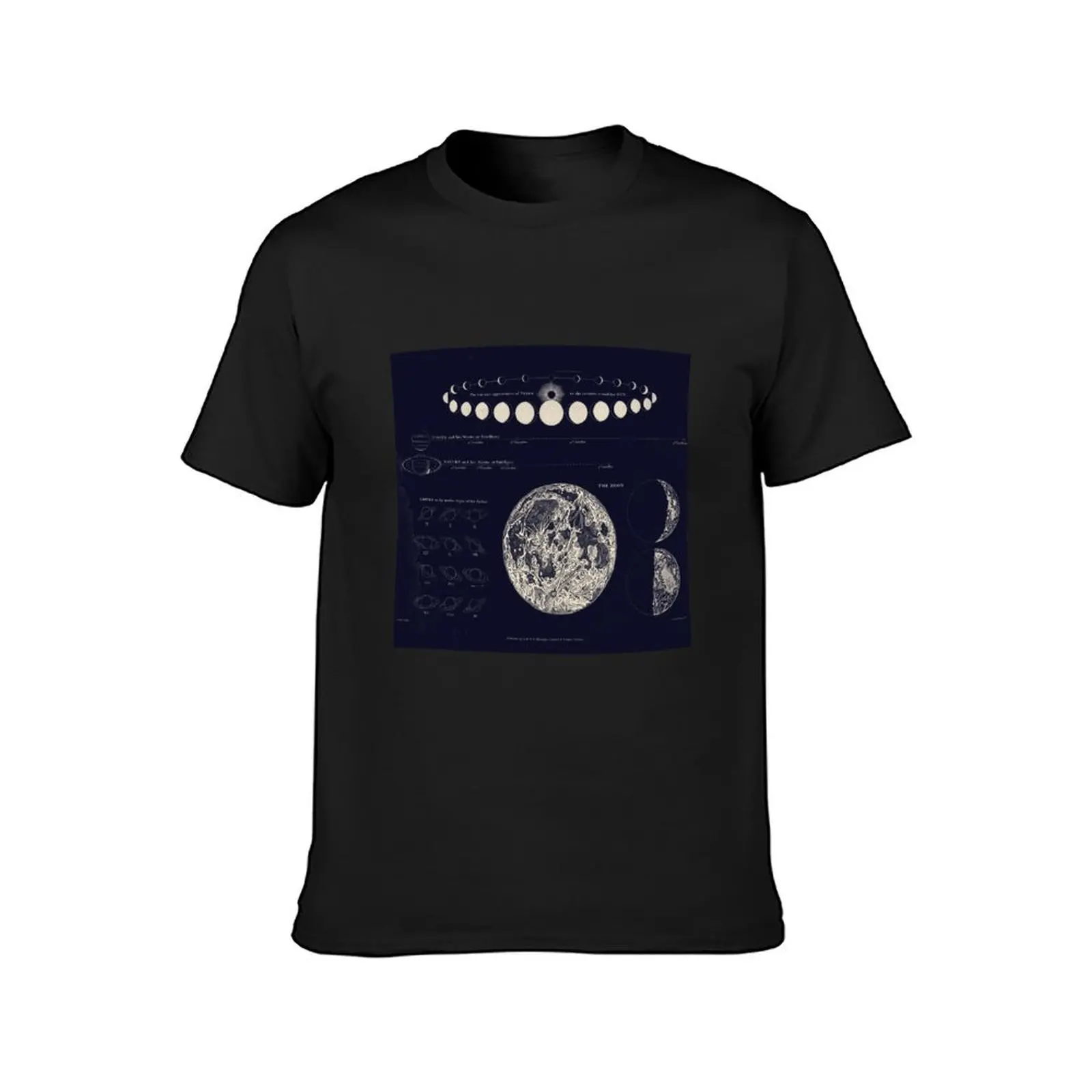 Saturn, Venus & Moon Astronomy Chart T-Shirt Blouse animal prinfor boys customizeds t shirts men