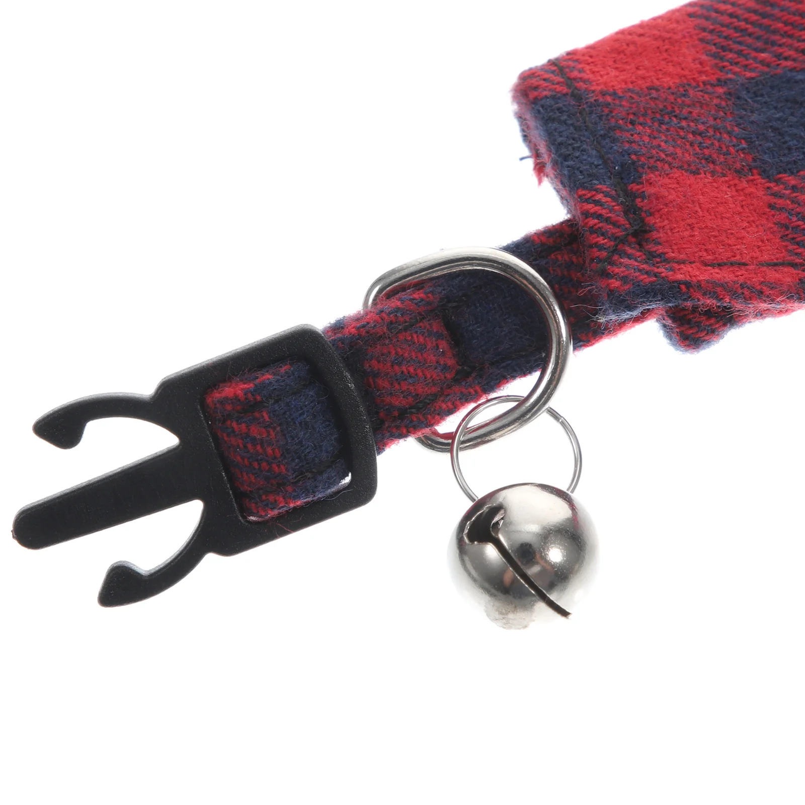 

Cat Collar with Bell Adjustable Decorative Cute Kitten Neck Collar for Daily Wear Christmas Party Holiday Gathering Comfortable