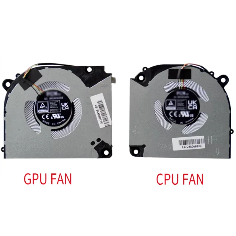 NEW CPU GPU Cooling Fan For Thunderobot 911 Plus G2 JT009Z00CRU  G3 Pro 7 JT009S00BRU Z7D6 Z8D6 Z8R7 Z9D7 Z9R7 Z9R9 G8R9 G9R9