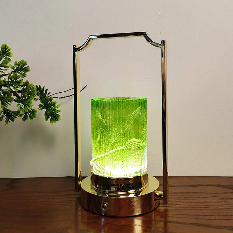 

Portable atmosphere night light ancient glazed bedroom Song's aesthetic merchandise ornament