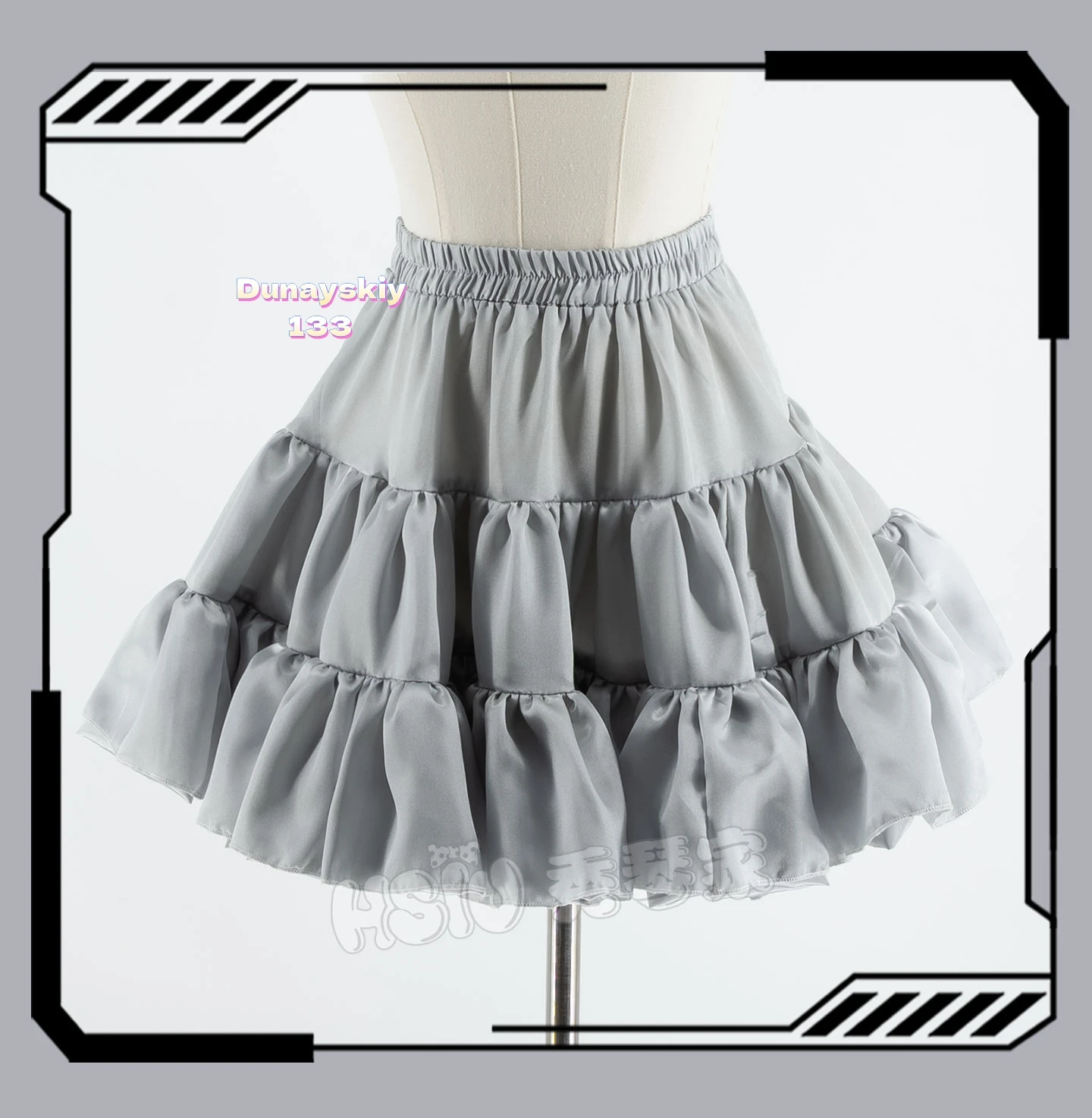 Alien Stage Rabbit Coffee Sua 3rd Anniv Cosplay Black Dress Maid Wig Halloween Roleplay Headwear