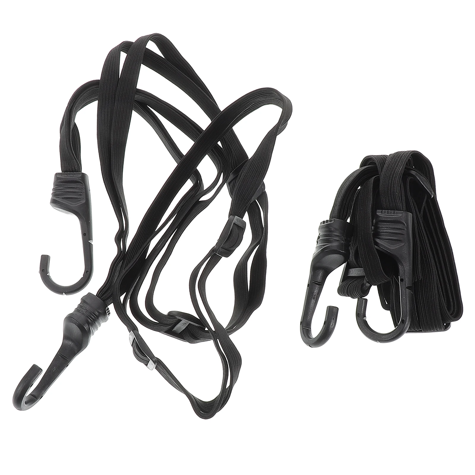 

2Pcs Rubber Band Straps 90cm Elastic Bungee Cord Motorcycle Luggage Fixing Strong Binding Adjustable Length