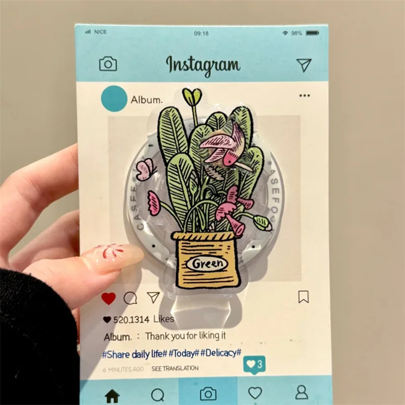 حافظة هاتف مغناطيسية للربيع والصيف على شكل فراشة على شكل زهرة مع حامل مغناطيسي لهاتف iPhone11 12 13 14 15 16 17 Pro max #5