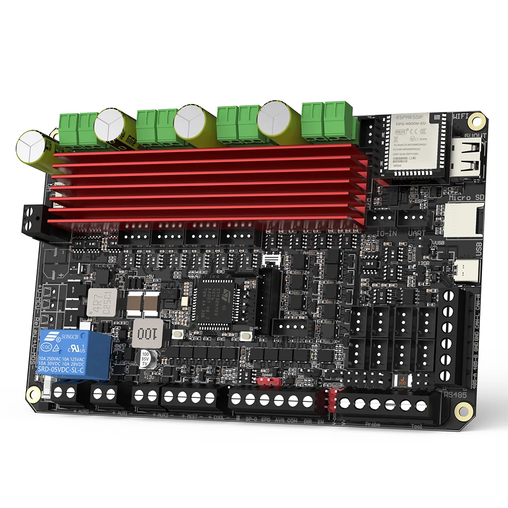 BIGTREETECH Scylla V1.0 CNC Control Board Onboard STM32H723VGT6 4 TMC2160 Drivers Supports RRF Firmware 3D Printer Control Board