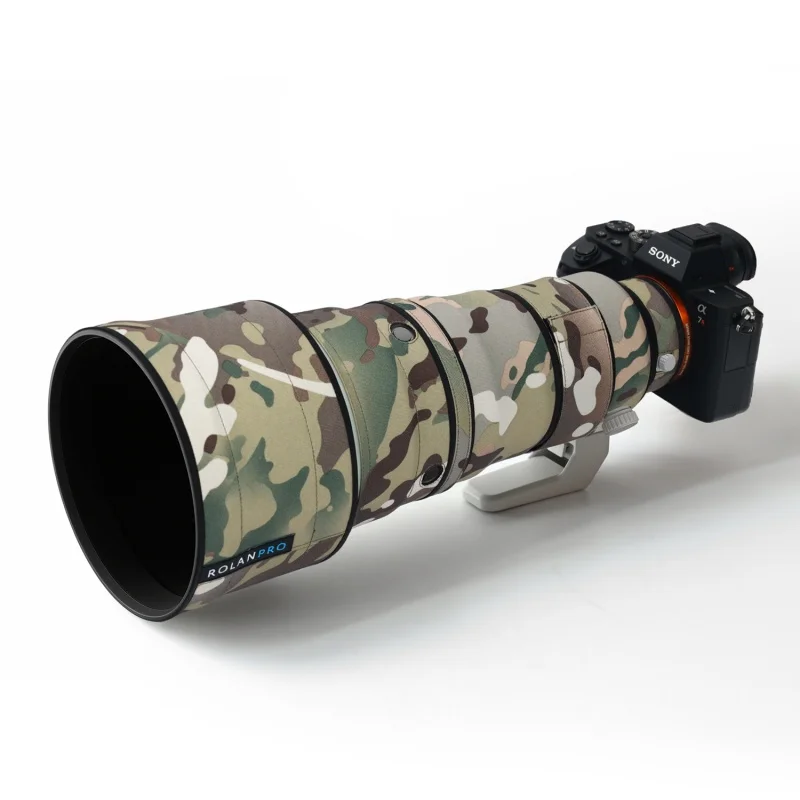 ROLANPRO Lens Jas Voor SONY FE 300mm F2.8 GM OSS Waterdichte Beschermhoes Camouflage Regenhoes SEL300F28GM Guns Mouw