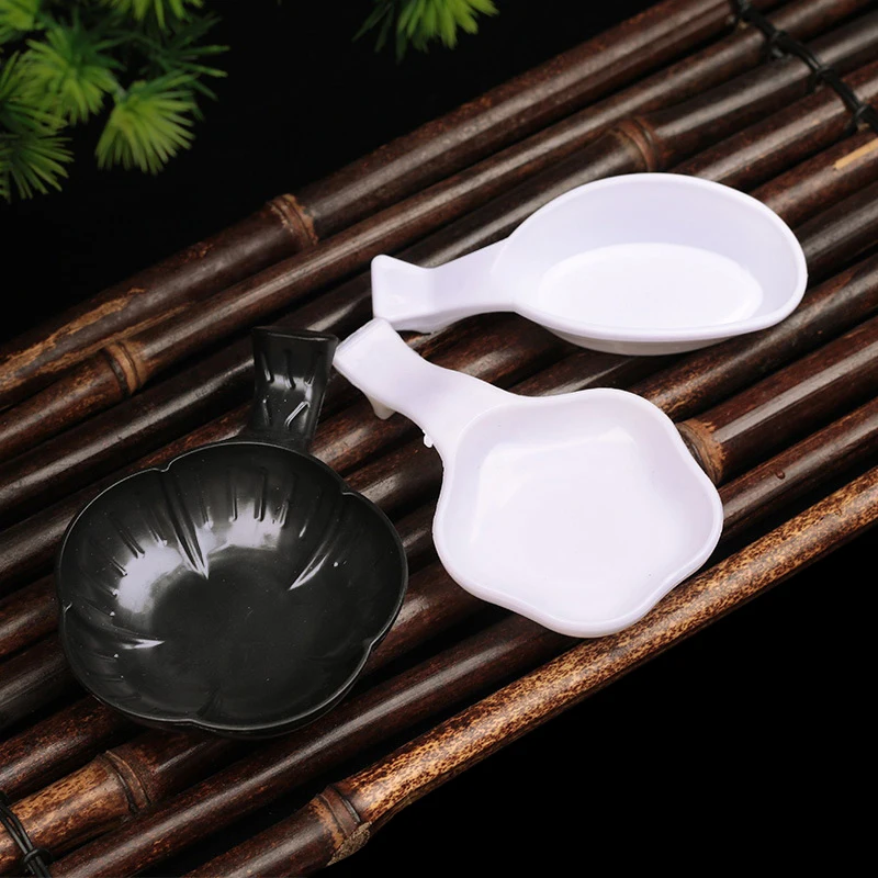 Writing Brush Pen Holder Ink Stone Sink Tray Brush Holder Plastic Ink Dish Ink Plate For Chinese Calligraphy Practice Art Supply