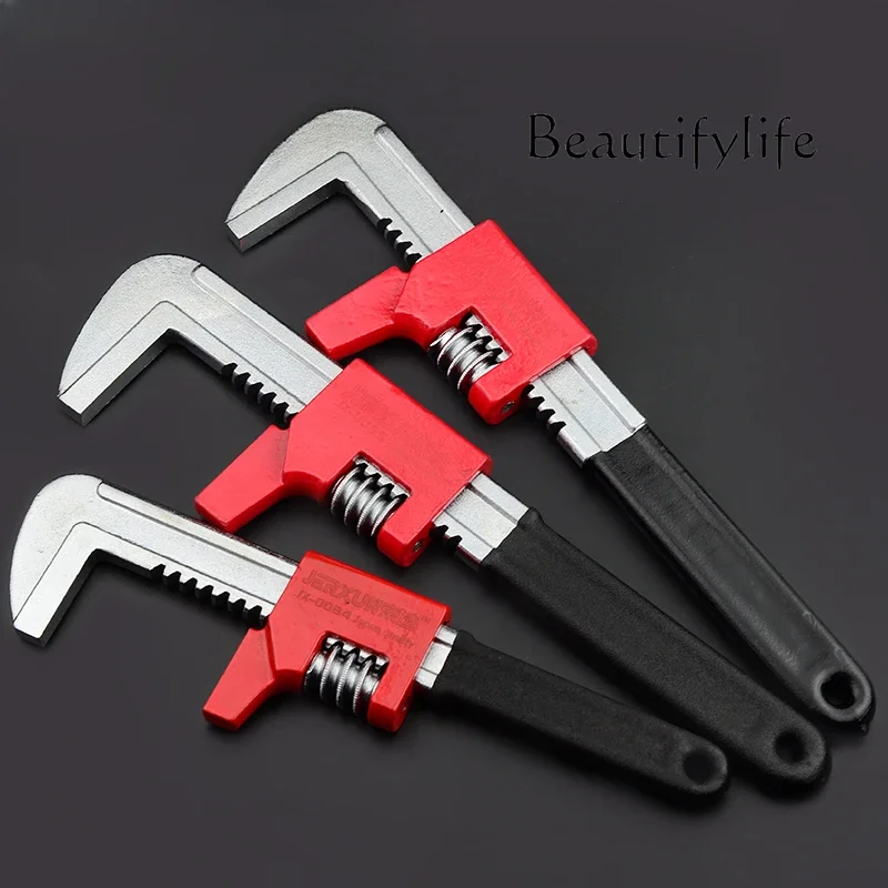 

Large opening live wrench movable wrench multi-function active multi-purpose wrench open pipe pliers water pump pliers