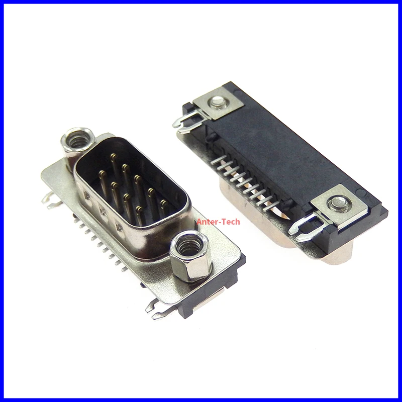 

5pcs Ultra-thin DB head DR9 Core Male SMT Patch Socket Single Row Foot DB9 Connector Connector Patch