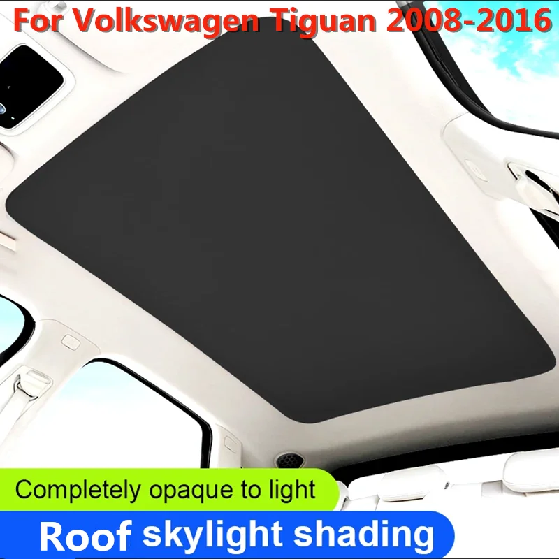 Black Glass Sunshade Window Shade Sun Heat Roof Mesh Net For Volkswagen Tiguan 2009-2016
