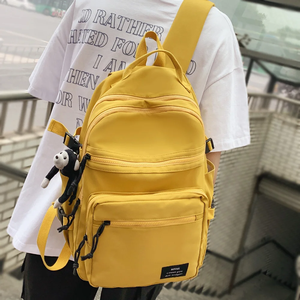 

Lady Boy Girl Harajuku Backpack Waterproof School Bag Fashion New Travel Male Female Book Men Laptop Cool Women Backpack Student