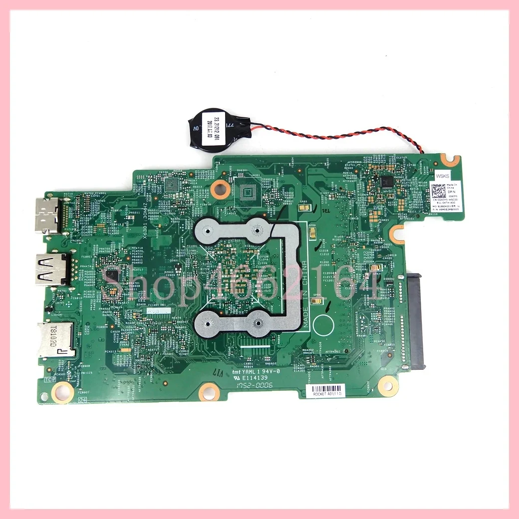 17876-1 with A6-922E A9-9420E CPU Mainboard For Dell Inspiron 3180 3185 Laptop Motherboard CN 0CK0N7 0D63Y5 05R37H Tested OK