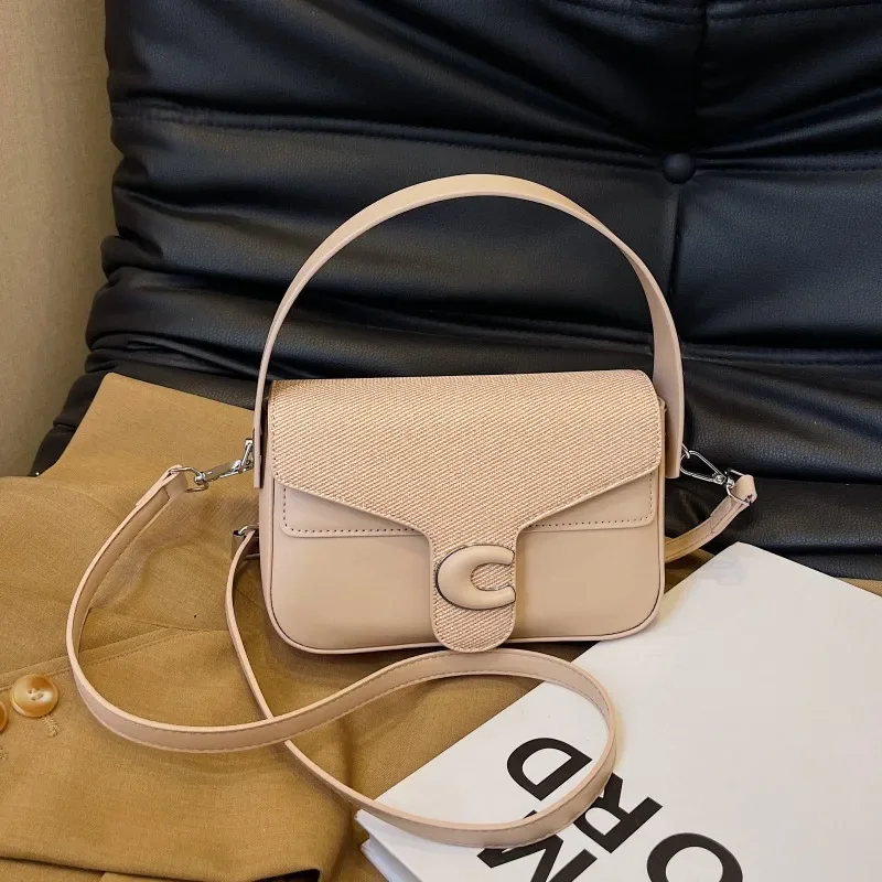 

Классическая дизайнерская женская сумка через плечо Стильная кожаная сумка через плечо Женская сумка-тоут для офиса и покупок