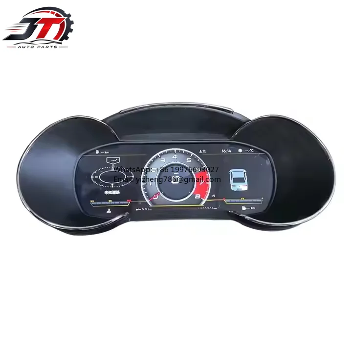 JT IPS LCD Digital Dashboard Panel with Virtual Instrument Cluster Speedometer For Audi For A3 2014-2020