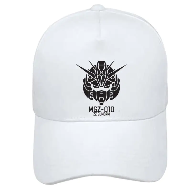 Gundam Anime Baseball Cap Spring Summer Student Casual Peaked Cap for Men Women Adjustable Printed Sun Visor Trucker Hat Gift