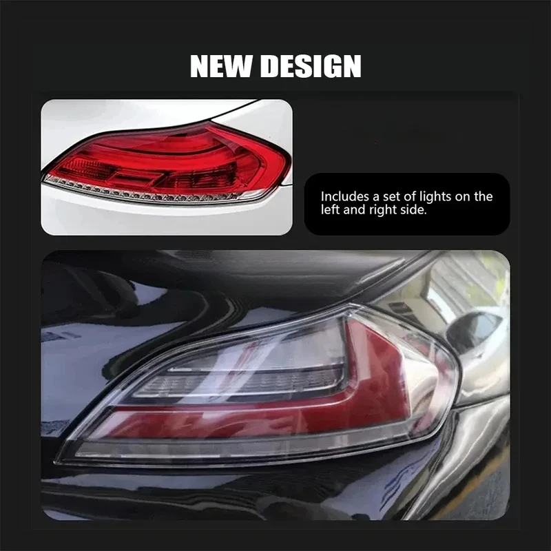 LED Tail Lamp DRL Dynamic Signal Reverse for Z4 E89 Car Tail Lights 2009-2016 Motion Auto Factory Direct Sales