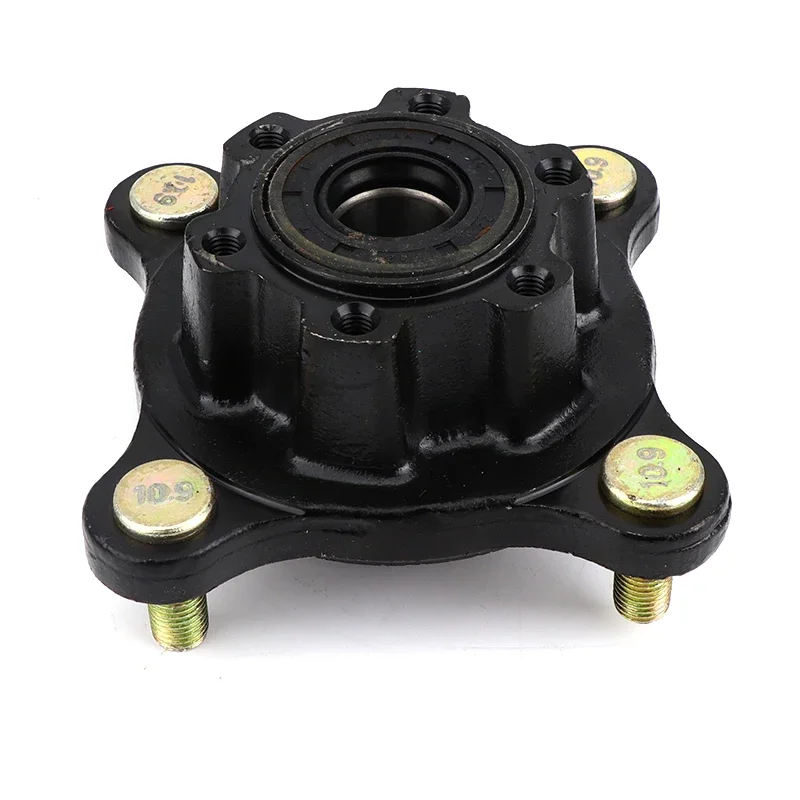 Cubo de rueda de freno de disco delantero 17mm-20mm 110*4 M10 apto para China 110cc-250cc ATV Go Kart Quad Bike Scooter Mini SUV Buggy piezas