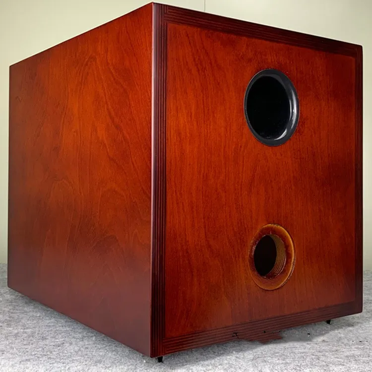 Fotografia 4: Caixa Vazia para Subwoofer de Madeira Sólida de Bétula Finlandesa Personalizada DIY Y-079, 8 Polegadas, 10 Polegadas, 12 Polegadas/1PCS