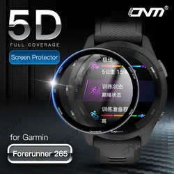 5D miękka folia ochronna dla Garmin Forerunner 265 265S 965 ekran zabezpieczenie przed zarysowaniem dla Garmin 265 265S 965 (nie szkło)