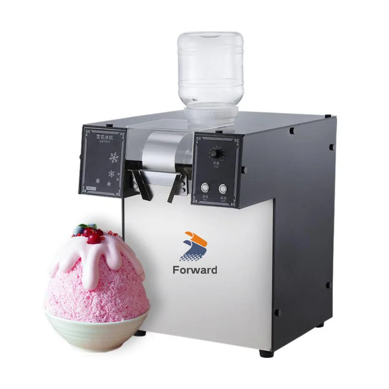 Automatic 180kg Per Day Commercial Ice Crusher Snow Ice Shaving Machine Ice Maker for Sale