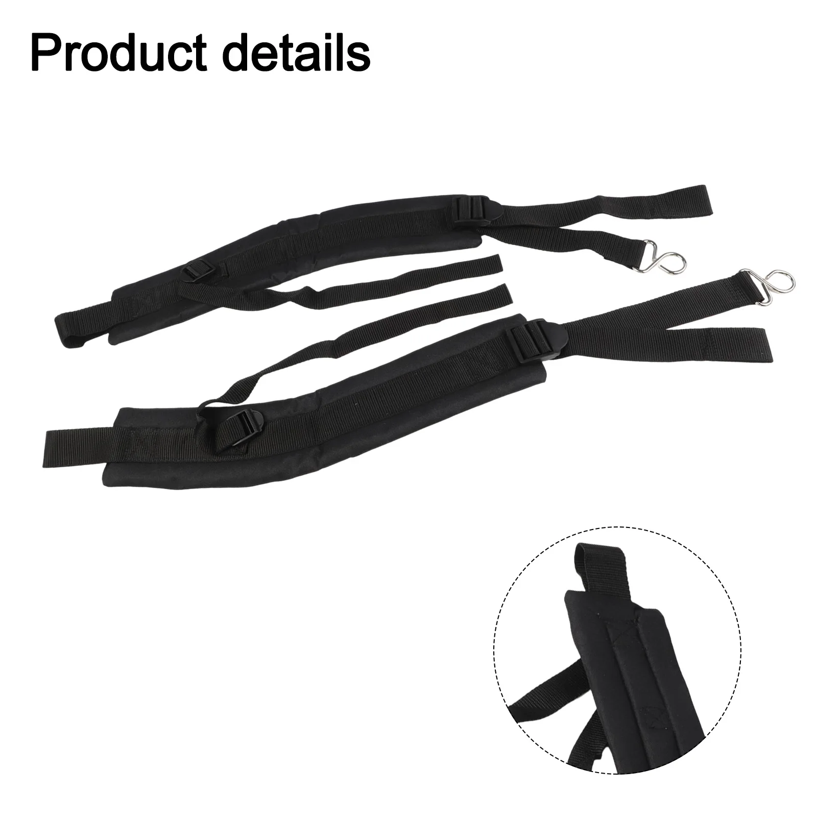 Garden Work Yard Maintenance Backpack Blower Straps Electric Tool Ergonomic Shoulder Support Comfortable Weight Distribution