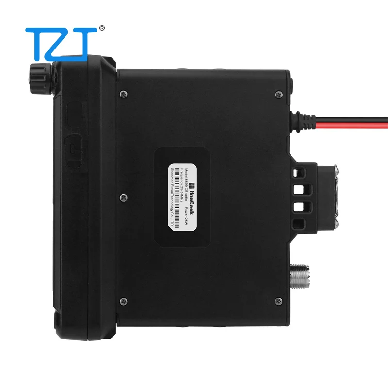 راديو TZT HamGeek 6699-CB 1-30 ميجا هرتز/21-30 ميجا هرتز راديو متنقل يدعم أوضاع FM/AM/CW/SSB مع ميكروفون