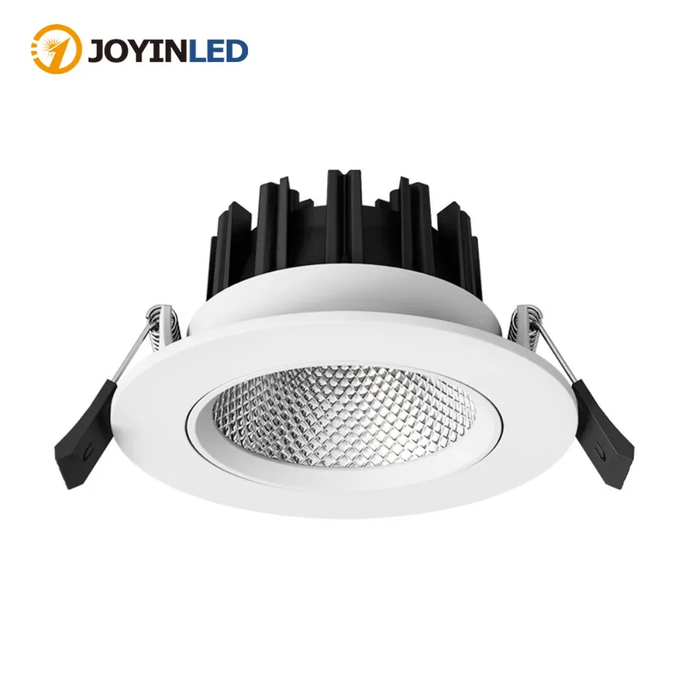 JOYINLED LED Downlight Super Bright Recessed LED SPOT Natural White 4000K COB 5W 7W 12W Spot Light LED Decoration Ceiling Lamp