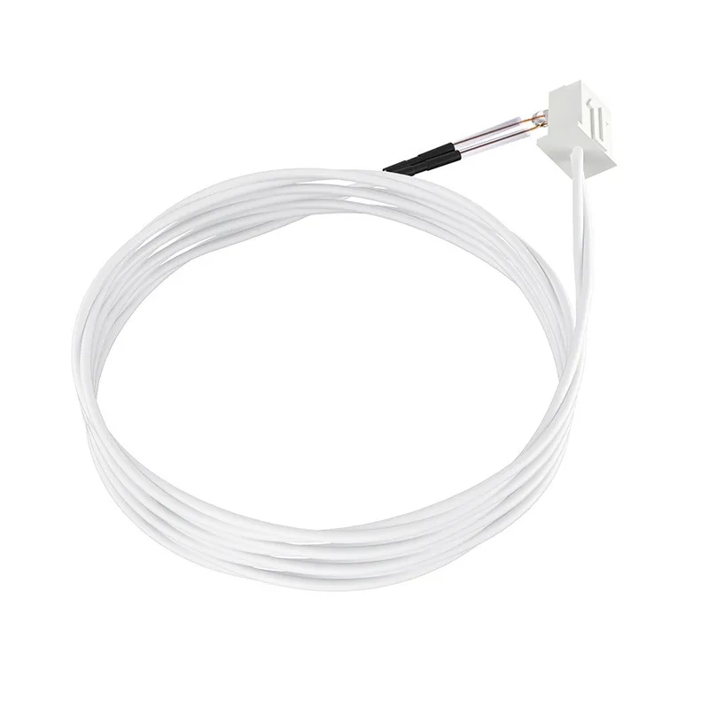 100K NTC Thermistor 1% B3950 Glass Encapsulated Temperature Probe Single End Max 200°C XH2.54-2Pin Connector Temperature Sensor
