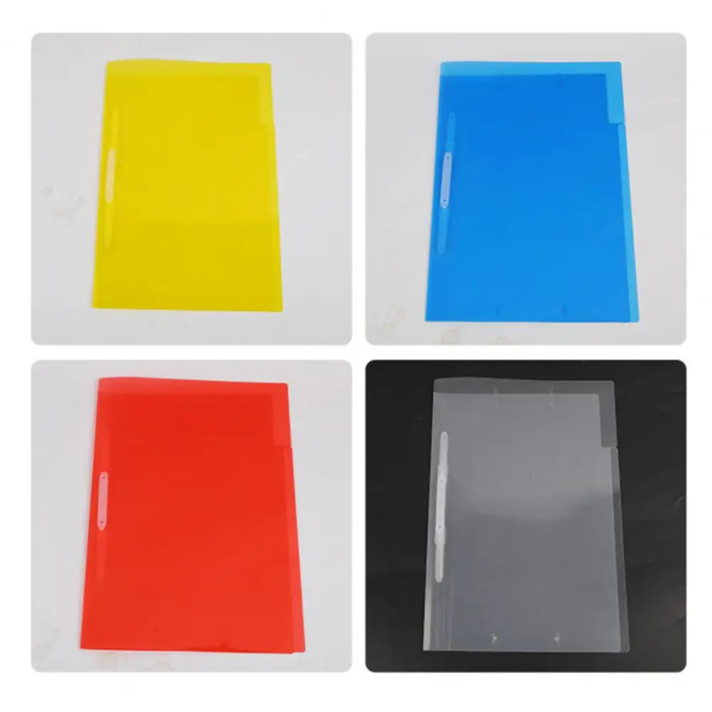 

High-quality Plastic Folder for Letter-sized Documents File Folder for Workflow Plastic File Folders with Clip for Office School