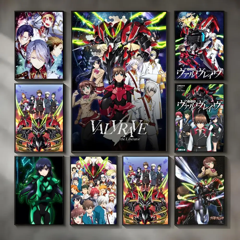 Anime Hot V-Valvrave the Liberator Poster Modern Interior Wall Decor & Trendy Home Highlights