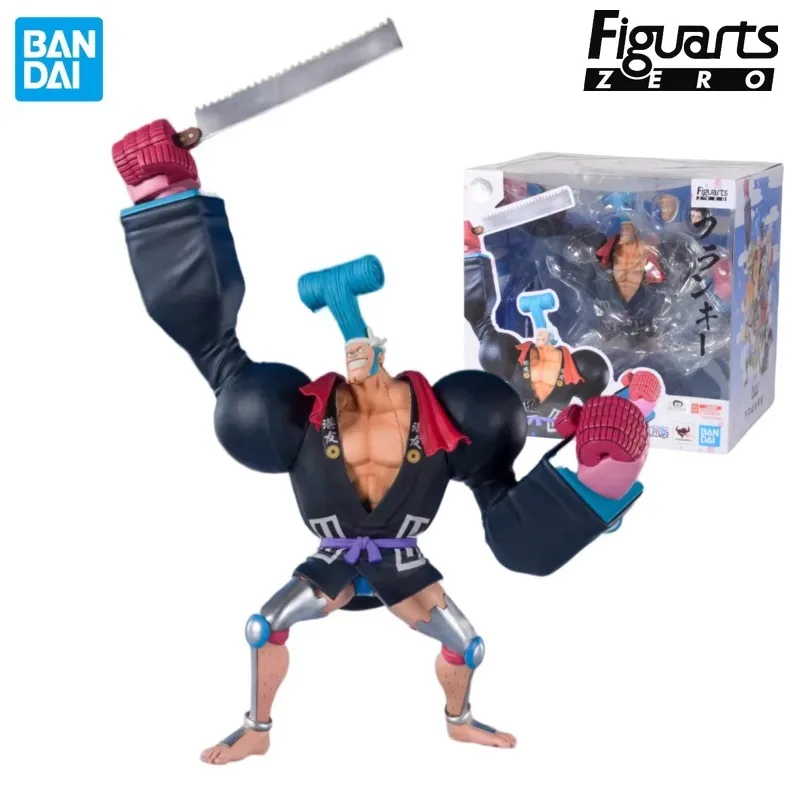 

In Stock BANDAI Original Figuarts ZERO ONE PIECE Franky Wano Country Franosuke Carpenter Anime Figure Birthday Present Toy Gift