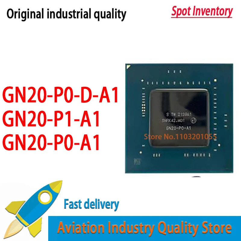 1PCS 100% New RTX3050 Core GN20-P0-A1 GN20-P1-A1 GN20 P0 A1 GN20 P1 A1 BGA Chipset