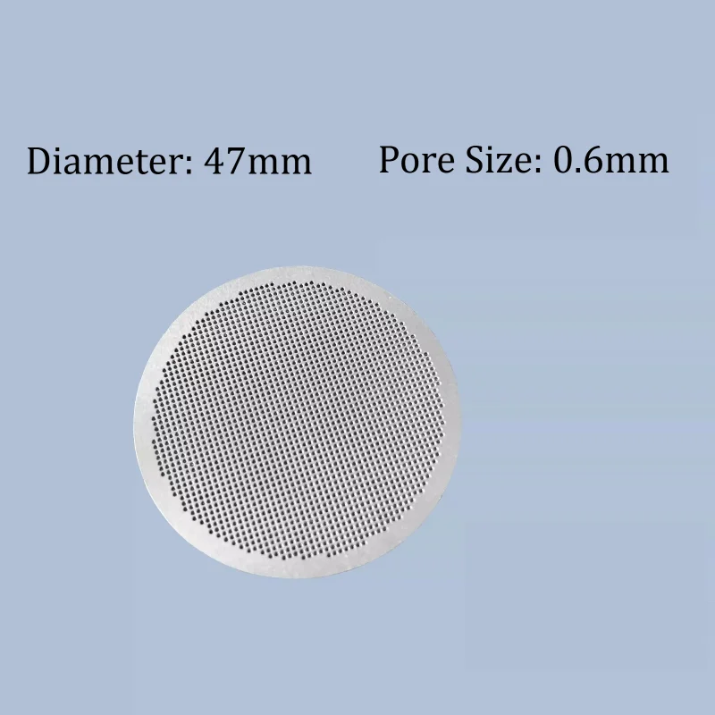 100 PcsStainless Steel Mesh Support 47mm Dia Low Concentration Sampling Head Mesh Tray for Particulate Matter Collection