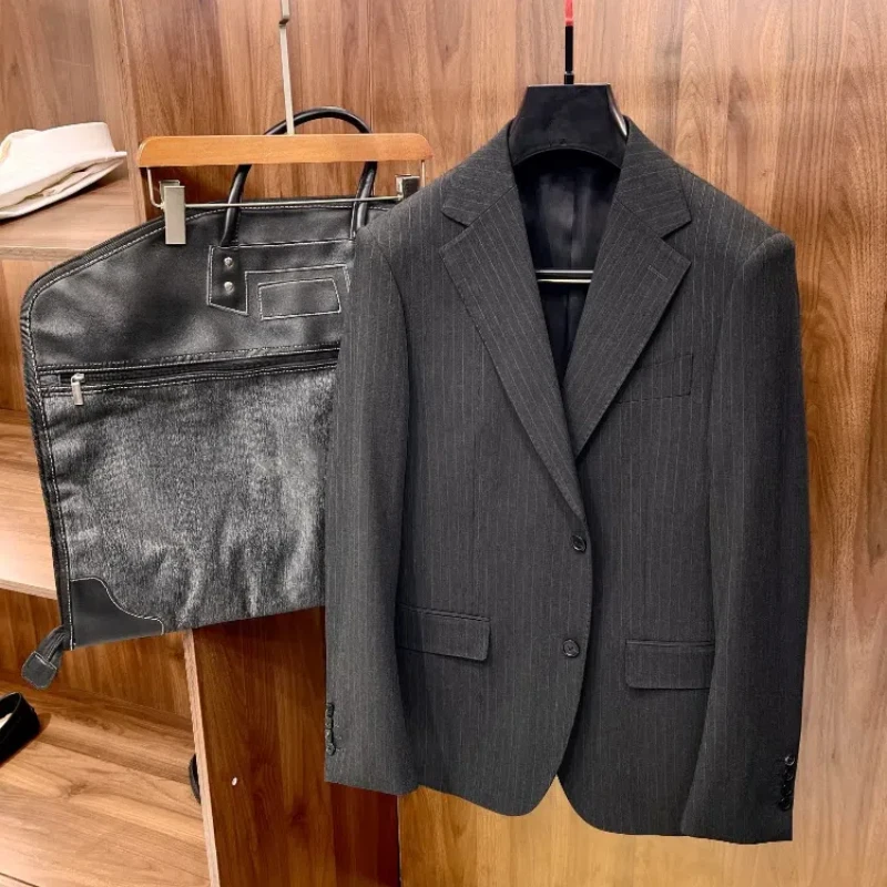 Top Quality Men's Formal Business Jacket Men's Fashion Blazers Smart Casual Blazer Mens Comfortable Suit Men Costumes