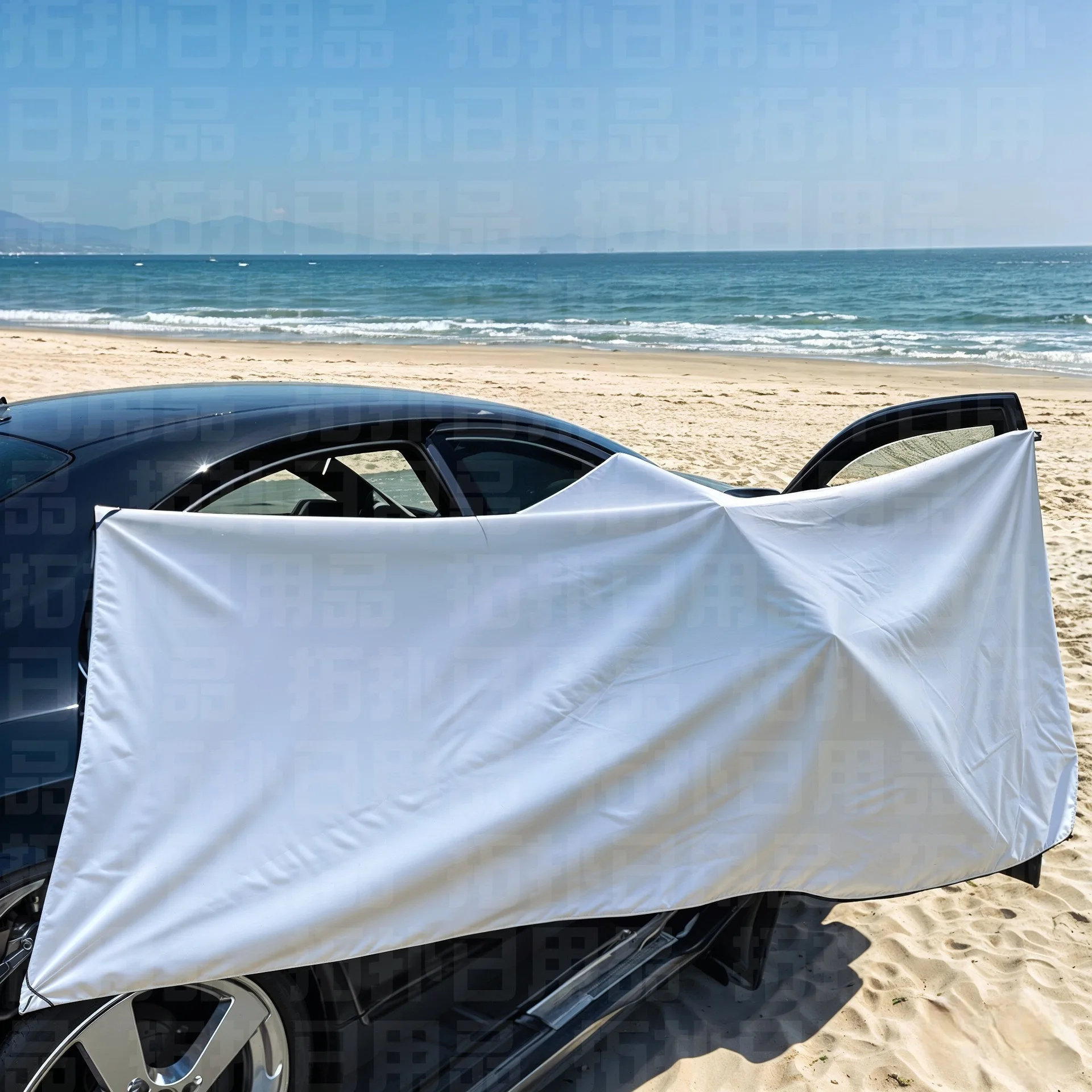 Outdoor bath towels Magnetic beach portable home textiles