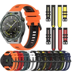 Sports Silicone Strap for Huawei Watch GT 3 SE GT3/2 46mm Quick 20 22mm Breathable Wrist Wristband Accessorie