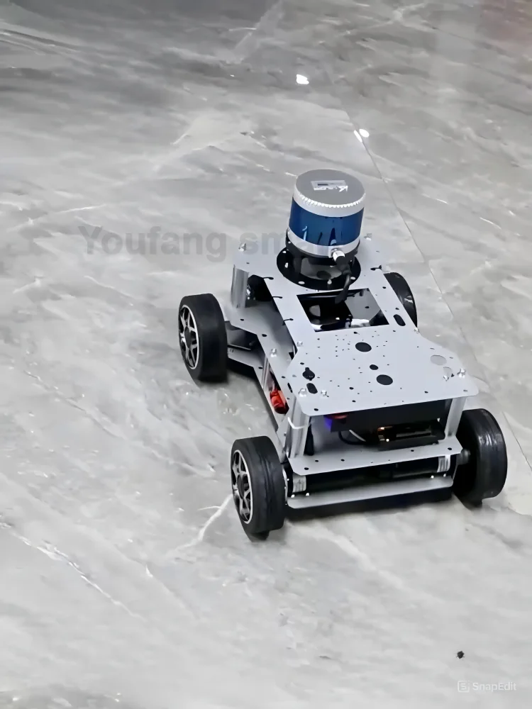 Big Ackerman podwozie 4WD napęd robot samochodowy pojazd bezzałogowy precyzyjny enkoder GMR silnik RC czołg programowalny robot DIY zestaw