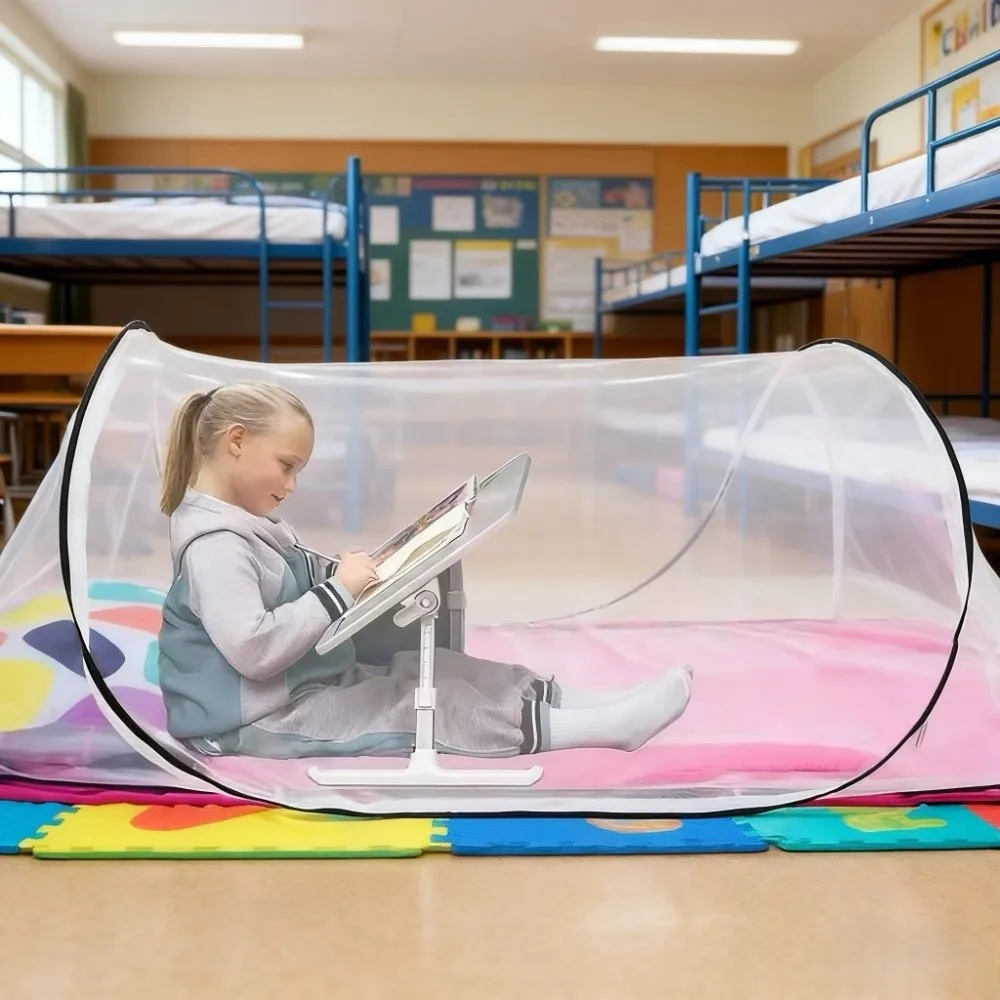 

Full Cover Travel Folding Mosquito Net Insect Protection Anti Mosquito Single Bed Sleeping Mosquito Net Breathable Convenient