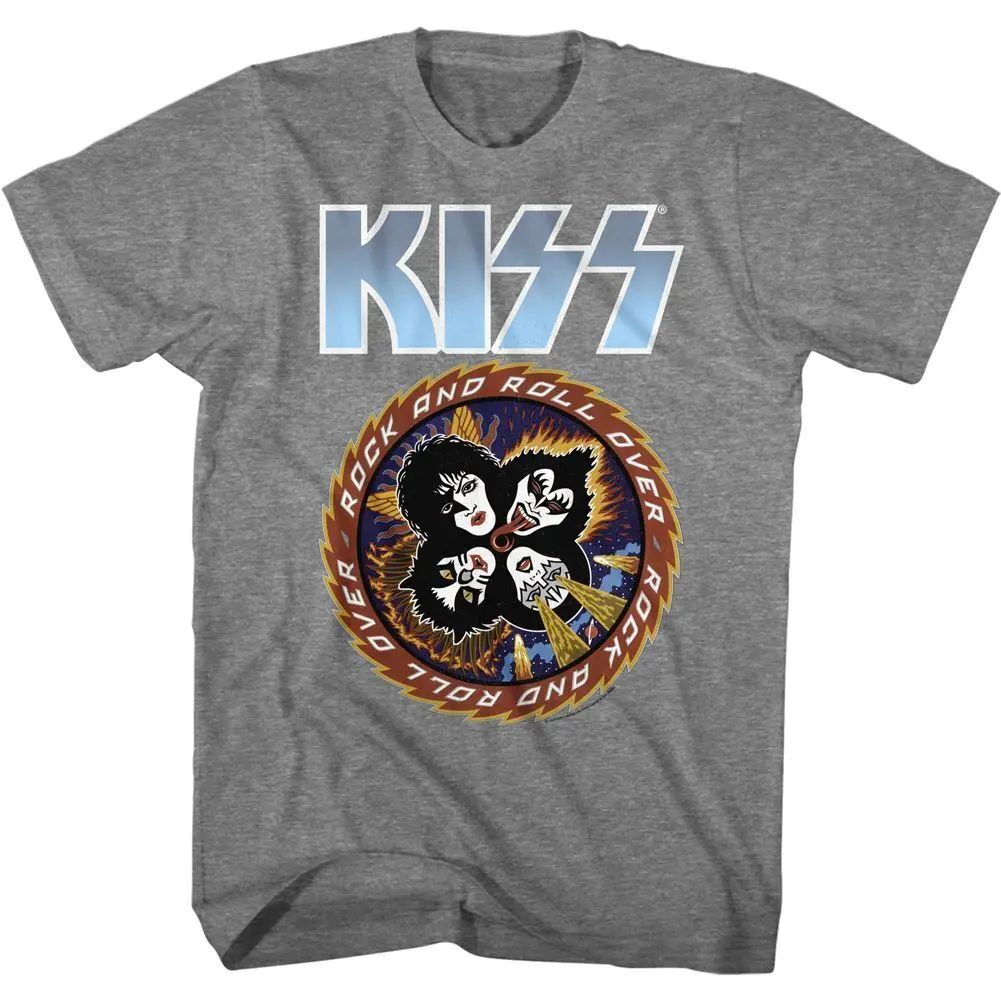 

Kiss Rock and Roll Over Rock and Roll Music Band Shirt