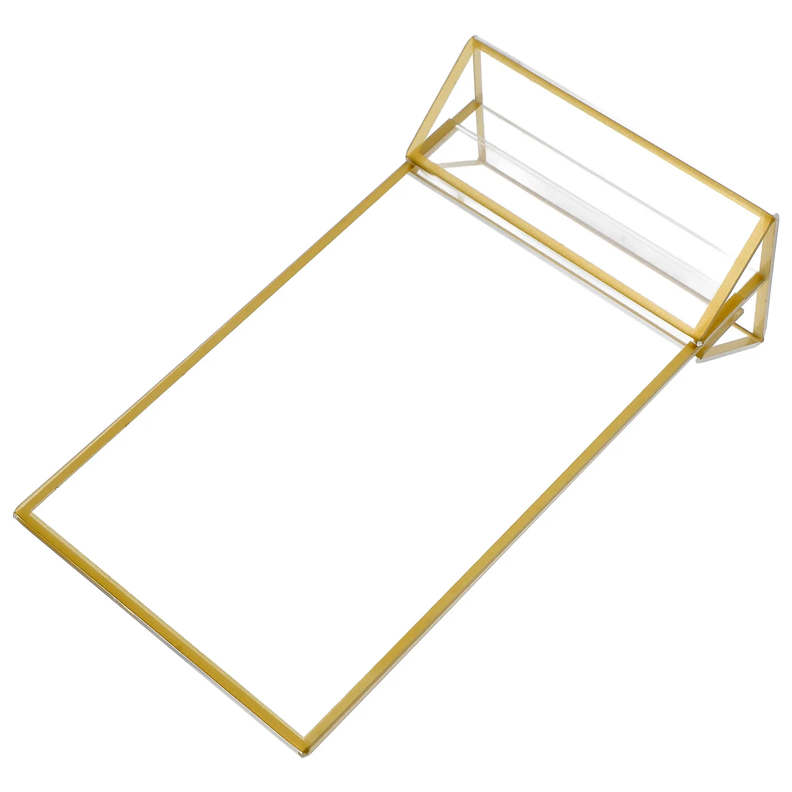 

2 Pcs Acrylic Desk Menu Frame Sign Holder Holders Display Signs for Wedding Stand Easel