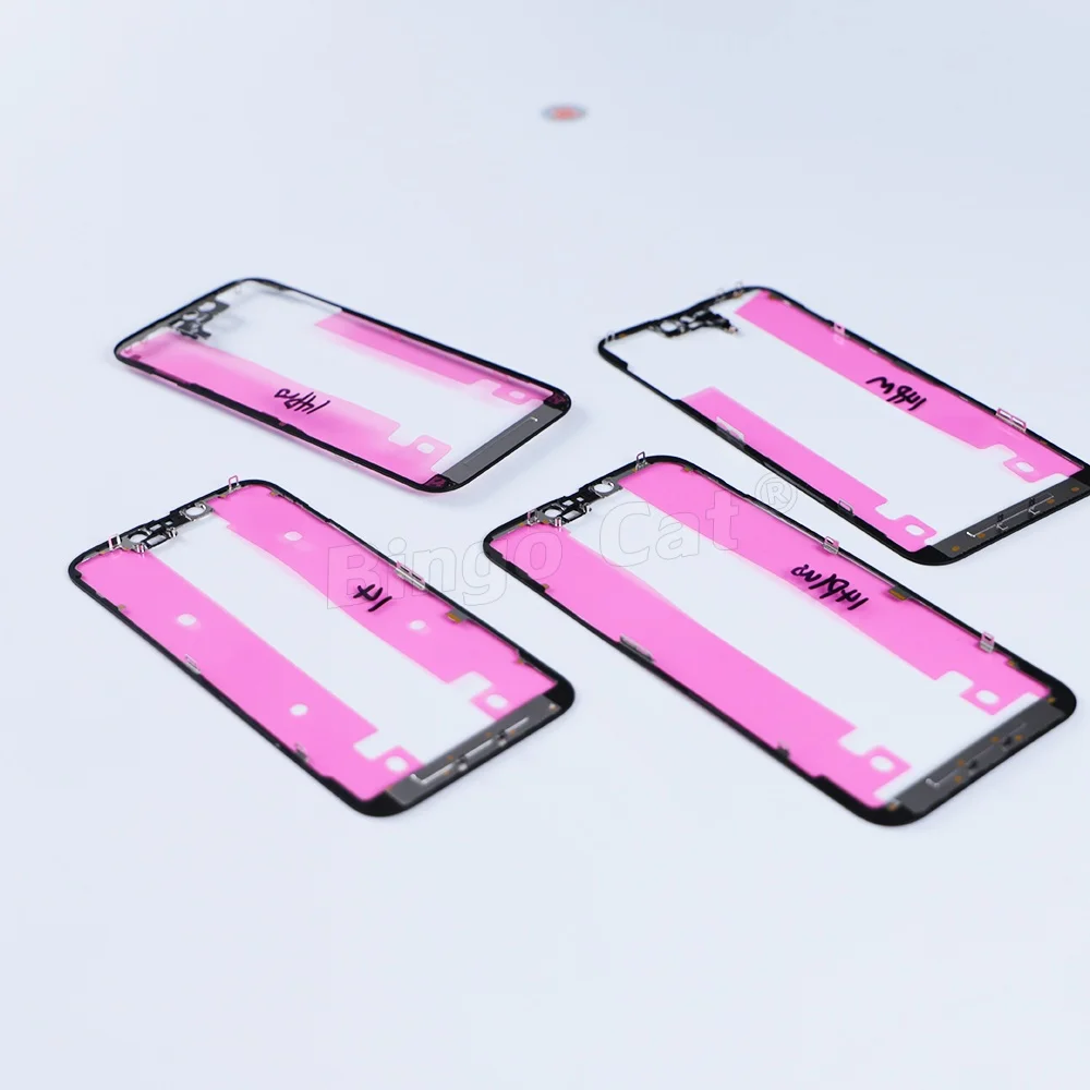 Novecel 10pc OEM Housing Middle Bezel Back Frame Plate For iPhone 17 16Pro 15Pro 12 13 14 Pro Max Plus Support LCD Mobile Repair