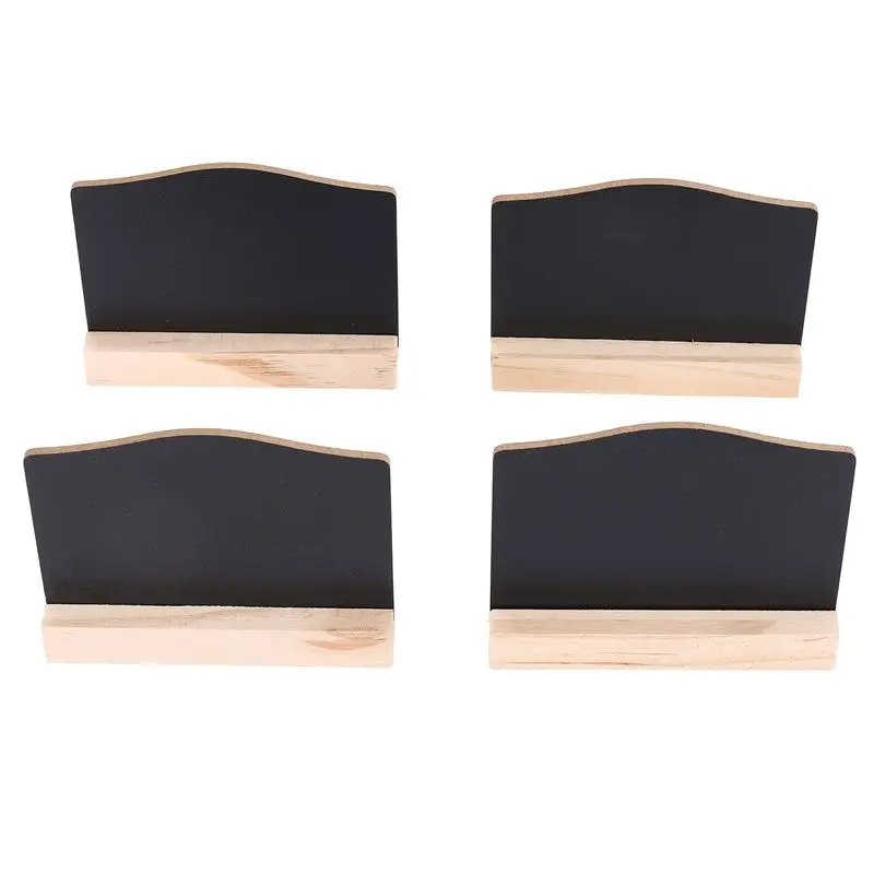 Classic-4 PCS Mini Chalkboard Signs For Chalk Sign,Food Labels Message Board Signs For Party Restaurant Wedding