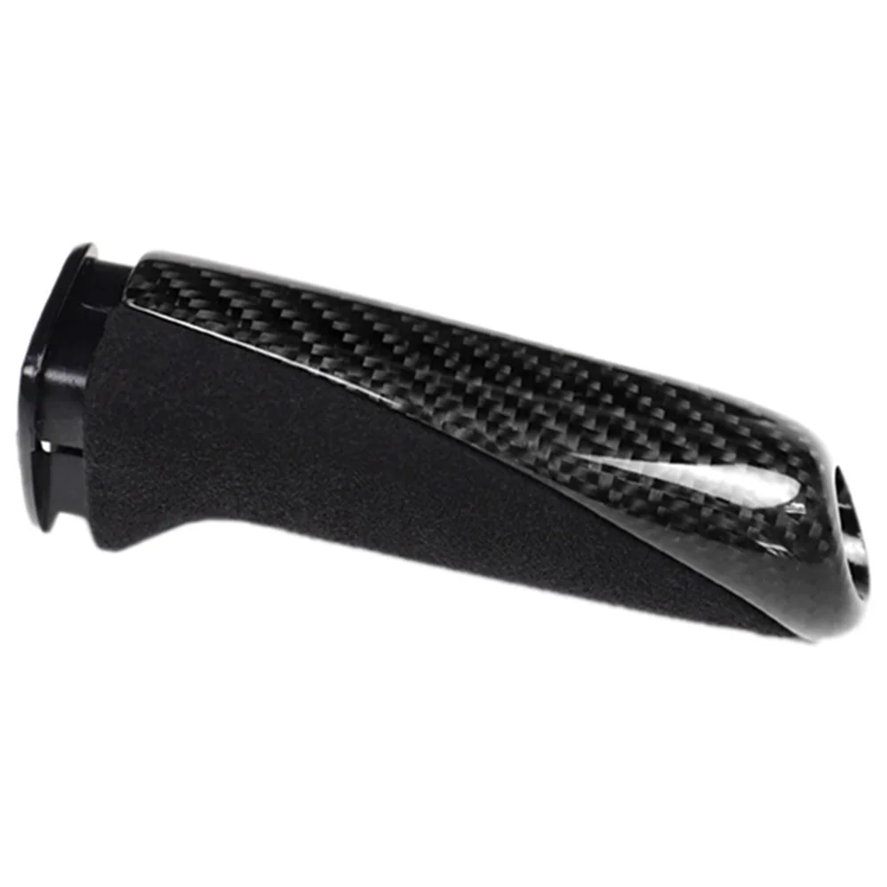 Well Carbon Fiber Car Handbrake Lever Handbrake Cover For-BMW M3 F80 F82 F83 F20 F21 F22 F30 F31 F34 F32 F36