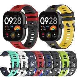 Replacement Wristband For Redmi Watch 6 5 Strap Silicone Bracelet For Xiaomi Redmi Watch 4 Smart Watch Band Correa Accessories