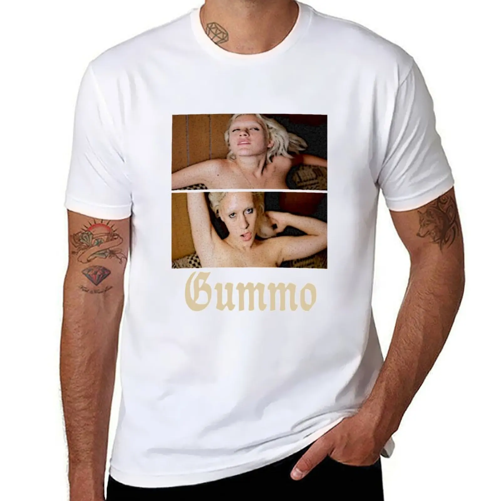 

Gummo T-Shirt t shirt men 100% cotton luxury brand anime t shirts oversize T-Shirt