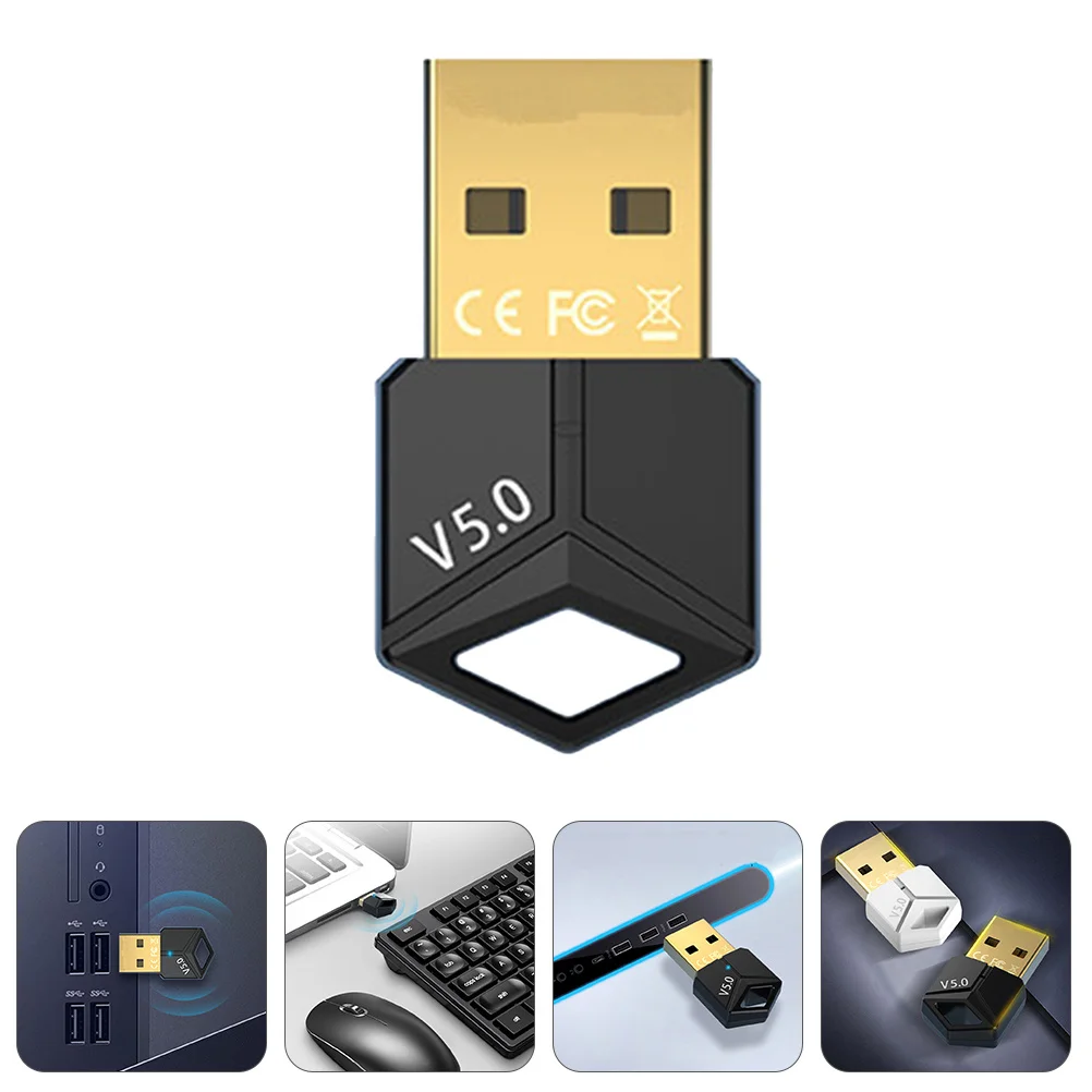 

USB Wireless Adapter 50 Chip Stable Fast Transmitter Audio Signal Device for Game Console Computer Wireless Speaker