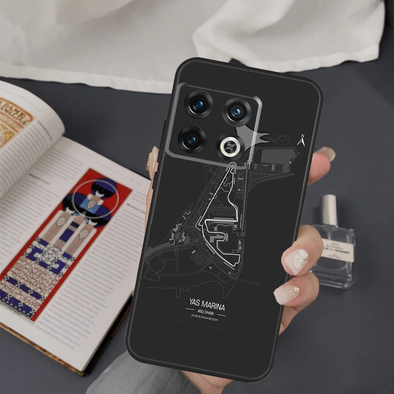 غطاء دوائر مسارات السباق F1 لهاتف OnePlus Nord CE 4 2 3 Lite N20 N30 9 10 Pro 8T 9RT 10T 11 OnePlus 13 12 R